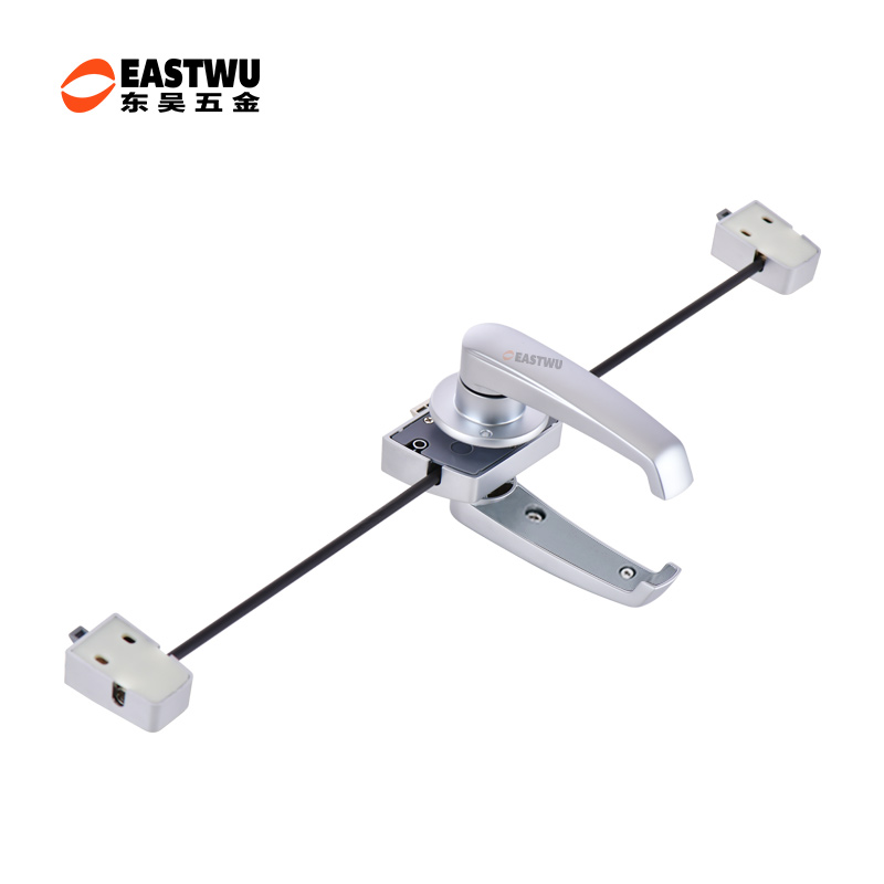 <b><b>WDL-03 房車三點式洗手間門鎖全金屬帶反鎖開關(guān)</b></b>